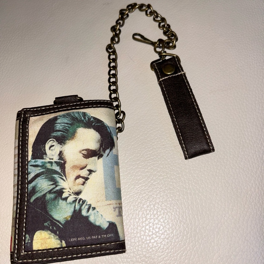 Elvis cloth wallet bnwot